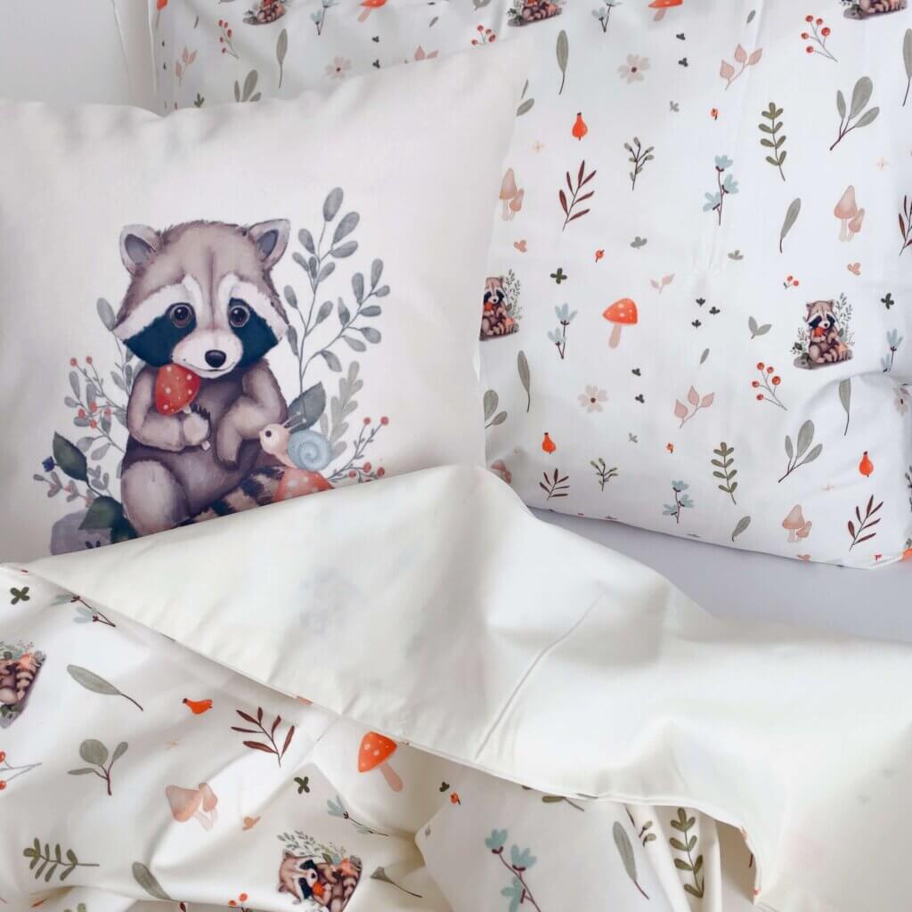 housse de couette raton laveur